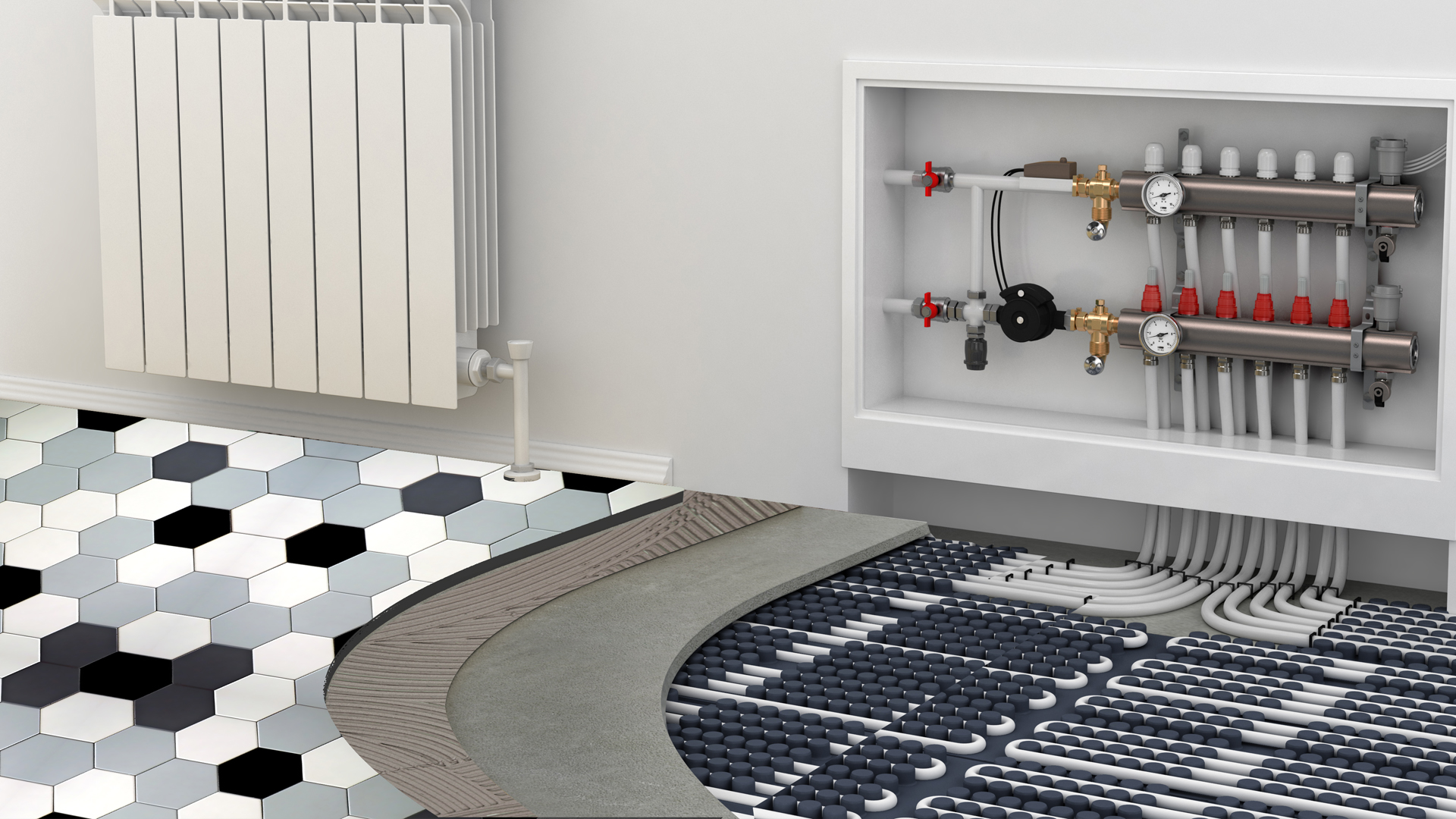 Pavimento riscaldante