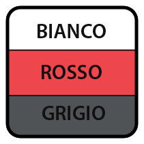Bianco - Rosso - Grigio
