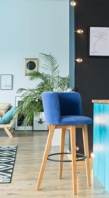 Colori forti zona giorno