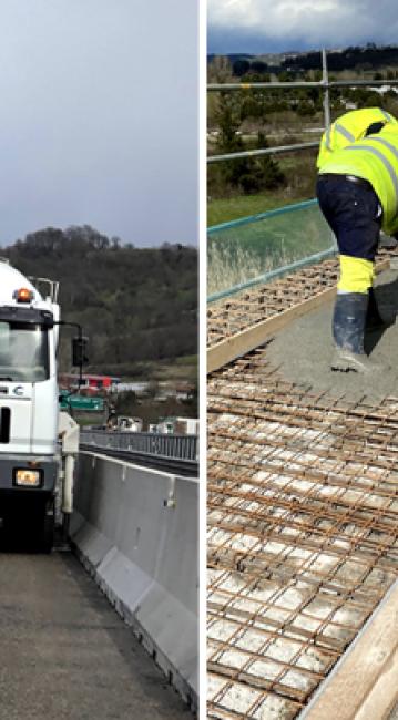 Application of BetonFIP LEGANTE REINFORCED